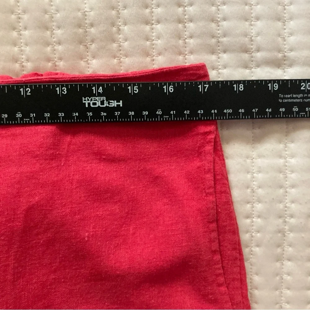 Free People Wide Leg Pants in Bright Red